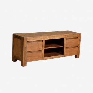 Reclaimed Wood TV Console